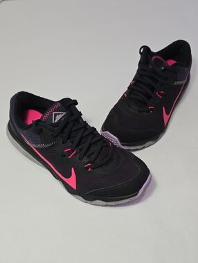 Nike Juniper Trail Women's Trail Running Shoe Black Pink Purple Size 9.5